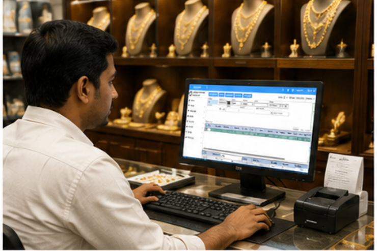 Advanced Jewellery Billing Software - CODEAPPS billing software for Jewellery